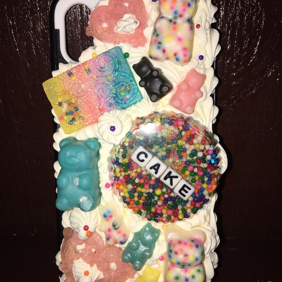 Kawaii Decoden iPhone X Case - Picture 2 of 6